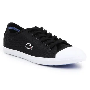 Buty Lacoste W 7-31SPW0056024 czarne - Trampki damskie - miniaturka - grafika 1
