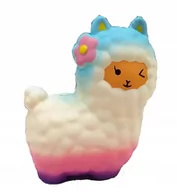 Zabawki sensoryczne - GNIOTEK SQUISHY ZABAWKA ANTYSTRESOWA OWCA ALPAKA - miniaturka - grafika 1