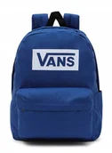 Plecaki szkolne i tornistry - Plecak Szkolny Vans Old Skool Boxed Granatowy Napis Logo Vn0A7Sch7Wm1 - miniaturka - grafika 1