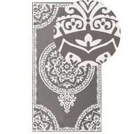 Dywany zewnętrzne - Blmeble Dywan zewnętrzny KOHIMA Szary 80 x 150 cm B630081 - miniaturka - grafika 1