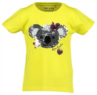 Koszulki dla dziewczynek - Blue Seven Koszulka w kolorze żółtym - grafika 1