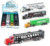 Samochody i pojazdy dla dzieci - Ciężarówka metalowa Mix - model lub pojazd - miniaturka - grafika 1