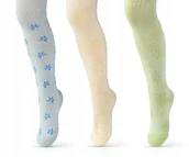 Skarpetki damskie - 3 Pary Bawełnianych Rajstopek Ażurkowych R.140-146 - miniaturka - grafika 1