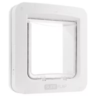 Pozostałe akcesoria dla kotów - SureFlap Microchip Connect, drzwiczki dla kota - Mikroczip SureFlap dla białych drzwiczek (tylko do użytku z SureFlap Hub) - miniaturka - grafika 1