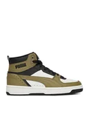 Buty dla chłopców - Puma Sneakersy REBOUND-JOY-JR 37468715 Zielony - miniaturka - grafika 1