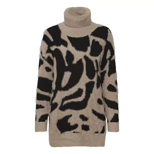 ICHI Sweter damski IHPOPS LS3, 151506/Etherea, L - Swetry damskie - miniaturka - grafika 1