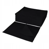Rękawiczki jednorazowe - Ręcznik Z Włókniny Perforowanej Soft 50 Sztuk 70cmx40cm Czarny - miniaturka - grafika 1