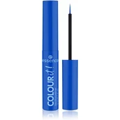 Eyelinery - Essence Colour It! eyeliner w płynie 01 Royal Blue 3ml - miniaturka - grafika 1