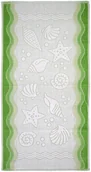 Ręczniki - Greno Ręcznik Flora Ocean zielony 70x140 RE FL2 070 ZIEL - miniaturka - grafika 1