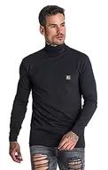 Kurtki męskie - Gianni Kavanagh Męska kurtka z dzianiny Black Destiny, czarny, XS - miniaturka - grafika 1
