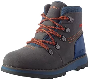 Kickers Buty dziecięce Kicknature Oxford, khaki pomarańczowy, 25 EU - Buty dla dziewczynek - miniaturka - grafika 1