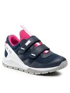 Buty dla dziewczynek - Primigi Sneakersy 1936700 D Granatowy - miniaturka - grafika 1