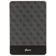 Etui do tabletów - Guess GUFC10PS4SGK iPad 10.2" czarny/black 4G Stripe Allover - miniaturka - grafika 1