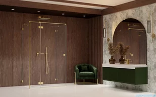 Radaway Essenza Pro Brushed Gold Kdj+S kabina 75x120x75cm lewa szczotkowane złoto 10097312-99-01L/10098075-01-01/10098075-01-01 - Kabiny prysznicowe Radaway Essenza Pro Brushed Gold Kdj+S kabina 75x120x75cm lewa szczotkowane złoto 10097312-99-01L/10098075-01-01/10098075-01-01 - Kabiny prysznicowe - miniaturka - grafika 3