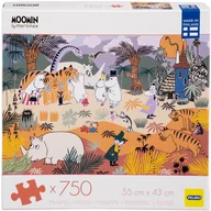 Puzzle - Puzzle MUMINKI 750 el. MOOMIN PELIKO DOLINA Muminków dla dzieci i DOROSŁYCH - miniaturka - grafika 1