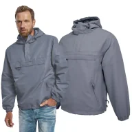 Odzież taktyczna i umundurowanie - Kurtka BRANDIT Kangurka Summer Windbreaker Antracytowa XL - miniaturka - grafika 1