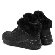 Buty dla dziewczynek - Botki Skechers Uno Lite - Comfurt Collar 310396L/BBK Czarny - miniaturka - grafika 1
