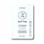 Szampony do włosów - KEMON Nutrizione Szampon do włosów przesuszonych saszetka 12ml - miniaturka - grafika 1