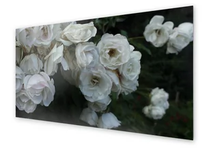 Panel kuchenny HOMEPRINT Pąki białych róż 125x50 cm - Dekoracje domu - miniaturka - grafika 1