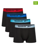 Majtki męskie - Reebok Bokserki (4 pary) w kolorze czarnym - miniaturka - grafika 1