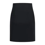 Spódnice - Bye Bra Niewidoczna spódnica, modelująca figurę, gorset z wysokim stanem, lekka kontrola brzucha, bezszwowa bielizna modelująca, kolor skóry i czarny, S-XL (czarna, XXL) - miniaturka - grafika 1