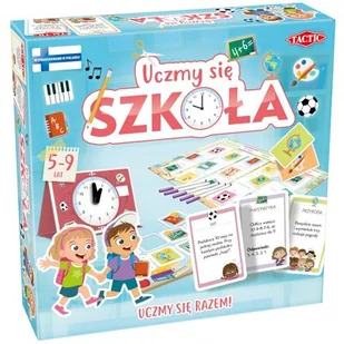 Uczmy się. Szkoła - Gry planszowe - miniaturka - grafika 1