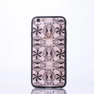 Etui i futerały do telefonów - Etui na telefon komórkowy Mandala do Apple iPhone 8 Etui ochronne z motywem ornamentów Pokrowiec na torbę Zderzak czarny - miniaturka - grafika 1