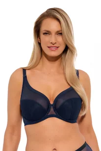 Biustonosz Semi-Soft Sonia 1058 półusztywniany granatowy 80C - Biustonosze - miniaturka - grafika 1