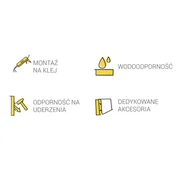 Listwy przypodłogowe - Listwa przypodłogowa PCV Linela 402 Wellington 80 mm Vilo 5905952274804 - miniaturka - grafika 1