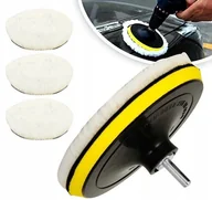 Akcesoria do mycia samochodu - AMiO Futro Polerskie Na Rzep Do Polerowania 125MM - miniaturka - grafika 1