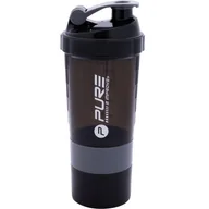Shakery i bidony sportowe - Shaker PURE 2 IMPROVE 7095732 Czarno-szary (500 ml) - miniaturka - grafika 1