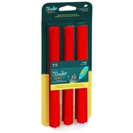 Filamenty i akcesoria do drukarek 3D - 3DOODLER Filament 3DOODLER Start Eko 75 sztuk Czerwony - miniaturka - grafika 1