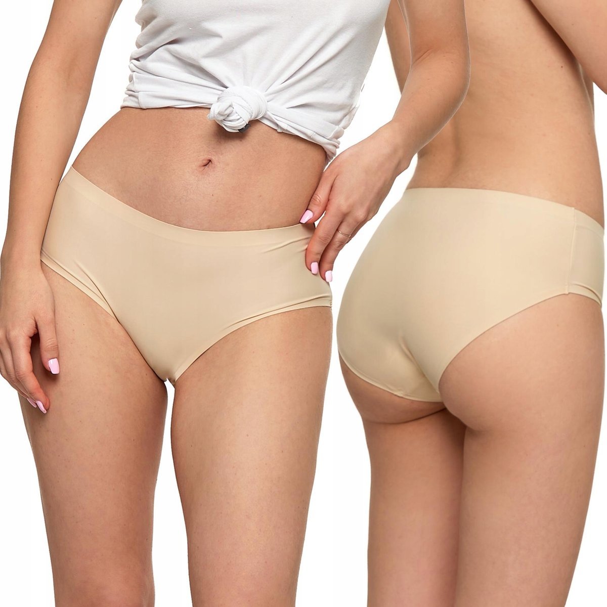 Szorty MAJTKI DAMSKIE Bezszwowe Laserowe MORAJ r. M