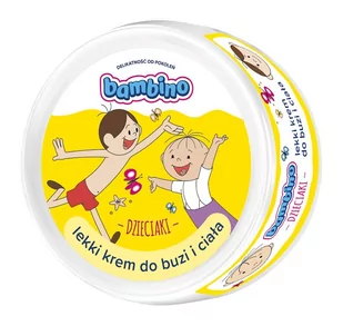 Nivea Polska Bambino Dzieciaki lekki krem do buzi i ciała Bolek i Lolek plaża 250 ml 1134302 - Kremy dla dzieci - miniaturka - grafika 4