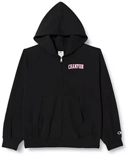 Champion Damska bluza z kapturem Rochester 1919 C-Campus Full Zip z kapturem, czarna, L, czarny, L - Bluzy damskie - miniaturka - grafika 1