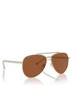 Okulary przeciwsłoneczne - Michael Kors Okulary przeciwsłoneczne Portugal 0MK1146 101473 Złoty - miniaturka - grafika 1