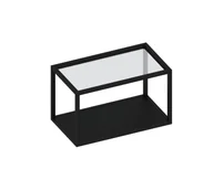 Półki do kuchni - Półka metalowa Qbox czarna 60 cm - miniaturka - grafika 1