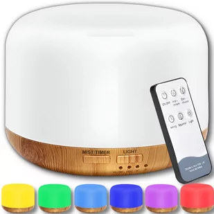 Nawilżacz powietrza Falcon NAWILŻACZ POWIETRZA ULTRADŹWIĘKOWY DYFUZOR ZAPACHOWY AROMATERAPIA RGB - Nawilżacze powietrza - miniaturka - grafika 1