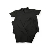 Dresy męskie - Komplet męski spodnie bluzka Old Money M - miniaturka - grafika 1