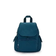 Plecaki - Kipling City Pack Mini Mały Plecak, 27 x 29 x 14, Cosmic Emerald, Zielony - miniaturka - grafika 1