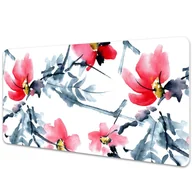 Podkładki na biurko - Podkładka na biurko Kwiatowy motyw 90x45 cm - miniaturka - grafika 1