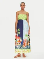 Sukienki - Seafolly Sukienka letnia Cuba 55439-DR Kolorowy Relaxed Fit - miniaturka - grafika 1