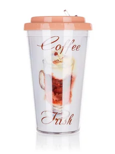 Kubek termiczny AMBITION Podwójne Ścianki Coffee 500Ml Irish Coffee - Kubki termiczne - miniaturka - grafika 1