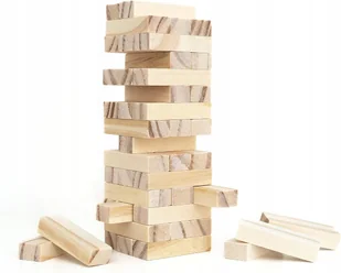 Mini Wieża Gra Imprezowa Klasyczna Drewniane Klocki Na Imprezy Tower Game - Gry planszowe Mini Wieża Gra Imprezowa Klasyczna Drewniane Klocki Na Imprezy Tower Game - Gry planszowe - miniaturka - grafika 1