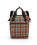 Plecaki - Reisenthel, Plecak, Allrounder R glencheck red RJR3068, Krata,  12L - miniaturka - grafika 1