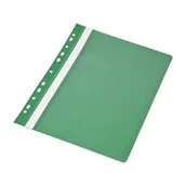 Teczki i skoroszyty - SKOROSZYT WPINANY A4 MIĘKKI JUST ZIELONY - miniaturka - grafika 1