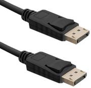 Adaptery i przejściówki - Qoltec Kabel DisplayPort v1.4 męski / DisplayPort v1.4 męski 3m 50588 - miniaturka - grafika 1