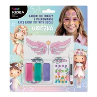 Przybory szkolne - Farbki do twarzy z kalkomanią Wróżka Kidea - miniaturka - grafika 1