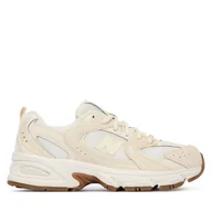 Buty dla dziewczynek - Sneakersy New Balance GR530UL Beżowy - miniaturka - grafika 1