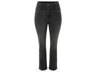 Spodnie damskie - esmara® Jeansy damskie PLUS SIZE XXL, skinny fit, wysoki stan (Ciemnoszary, 52) - miniaturka - grafika 1